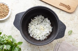 Турецкий суп из зеленой чечевицы Турецкий суп из зеленой чечевицы