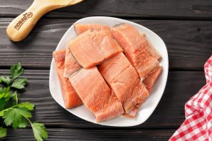 Рыба с овощами в аэрогриле