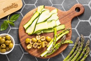 Зеленая пицца