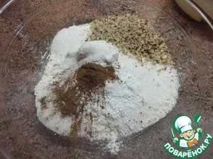 Яблочно-ореховый кекс Яблочно-ореховый кекс