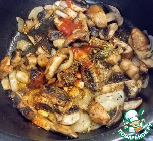 Деревенский грибной суп