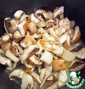 Деревенский грибной суп