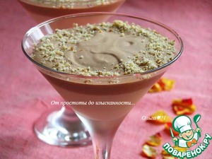 Десерт-мусс «Два шоколада» Десерт-мусс «Два шоколада»