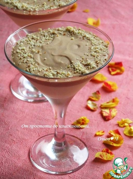 Десерт-мусс «Два шоколада» Десерт-мусс «Два шоколада»