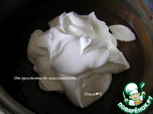 Десерт-мусс «Два шоколада» Десерт-мусс «Два шоколада»