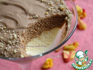 Десерт-мусс «Два шоколада» Десерт-мусс «Два шоколада»