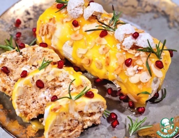 Десерт " Новогодний" без выпечки Десерт " Новогодний" без выпечки