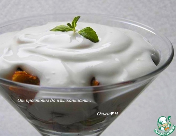 Десерт с айвой Десерт с айвой