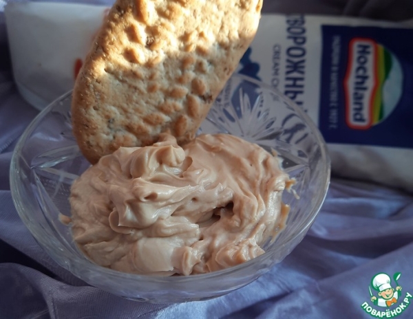 Десерт "Творожный дальгона-кофе" Десерт "Творожный дальгона-кофе"