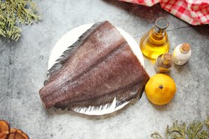 Палтус целиком в духовке Палтус целиком в духовке