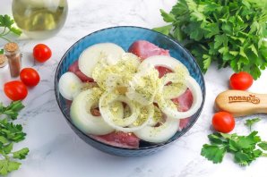 Шашлык из свинины в аэрогриле Шашлык из свинины в аэрогриле
