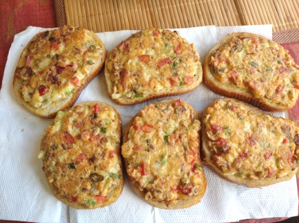 Бутерброды горячие с грибами Бутерброды горячие с грибами