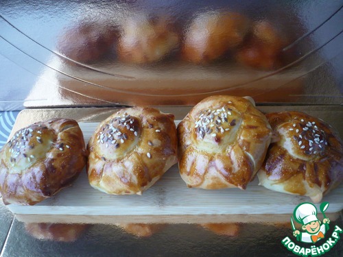 Булочки с плавленым сыром "Ассорти"