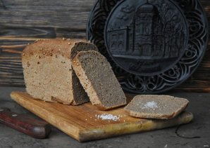 Ржаной хлеб на закваске с медом