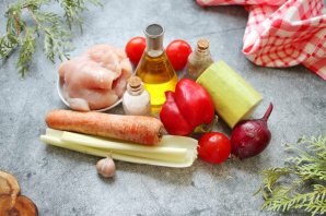 Индейка на пару в мультиварке с овощами Индейка на пару в мультиварке с овощами