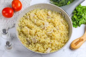 Булгур с беконом Булгур с беконом