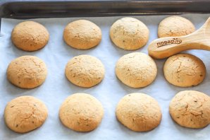 Печенье с семенами льна и кунжутом Печенье с семенами льна и кунжутом