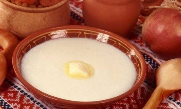 Манная каша с сухим молоком за 15 минут Манная каша с сухим молоком за 15 минут