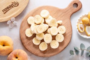 Смузи с персиком и бананом Смузи с персиком и бананом