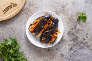 Квашеные баклажаны по-корейски