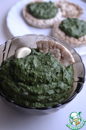 Дип из замороженного шпината Дип из замороженного шпината