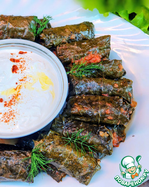 Долма с мясом и фасолью "Томатная"
