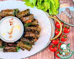 Долма с мясом и фасолью "Томатная"