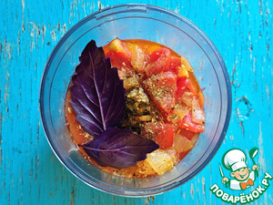 Долма с мясом и фасолью "Томатная"