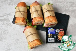 Дорожный сендвич "Все и сразу"