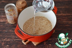 Дроблёная полба с морковью и луком Дроблёная полба с морковью и луком