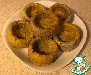 Двухсоставные тарталетки "Инь-янь" Двухсоставные тарталетки "Инь-янь"