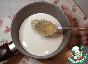 Дынная панна котта Дынная панна котта