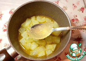 Дынная панна котта Дынная панна котта