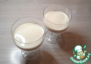 Дынная панна котта Дынная панна котта