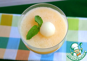 Дынная панна котта Дынная панна котта