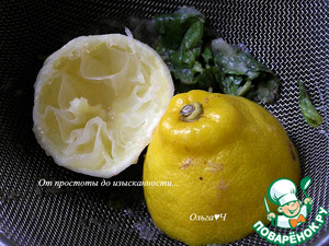 Дынный лимонад с мятой