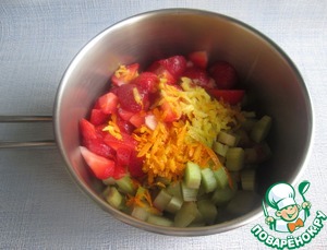 Джем из ревеня, клубники и изюма Джем из ревеня, клубники и изюма