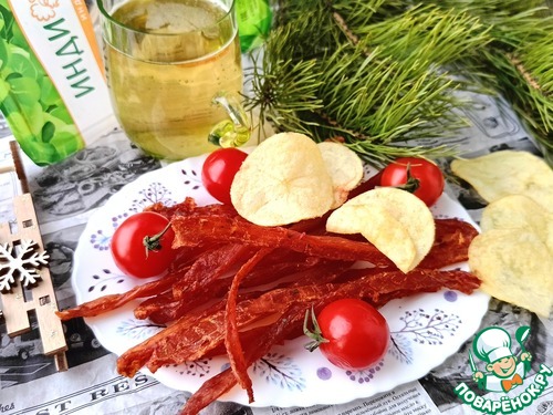 Джерки из индейки по-азиатски Джерки из индейки по-азиатски