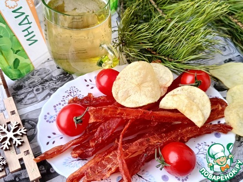 Джерки из индейки по-азиатски Джерки из индейки по-азиатски