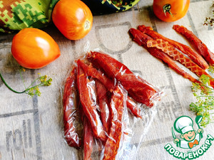 Джерки из куриной грудки Джерки из куриной грудки