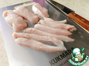 Джерки из куриной грудки Джерки из куриной грудки