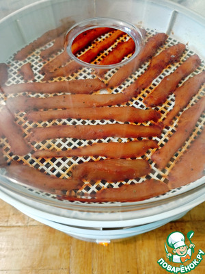 Джерки из куриной грудки Джерки из куриной грудки