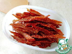 Джерки из куриной грудки Джерки из куриной грудки