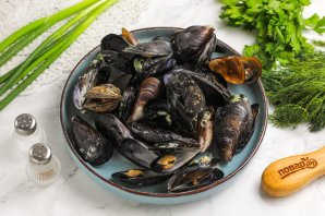 Мидии в аэрогриле Мидии в аэрогриле