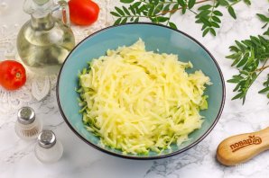 Картофельные драники с кабачками Картофельные драники с кабачками