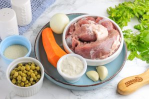 Заливное "Провансаль" из говядины Заливное "Провансаль" из говядины