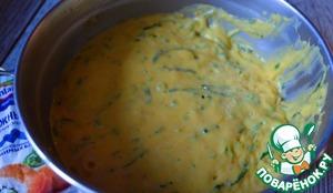 Тыквенно-шпинатные оладьи на творожном сыре