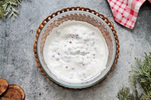 Пирог "Брусника под снегом" Пирог "Брусника под снегом"