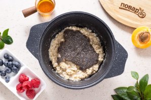 Каша овсяная с семенами чиа Каша овсяная с семенами чиа