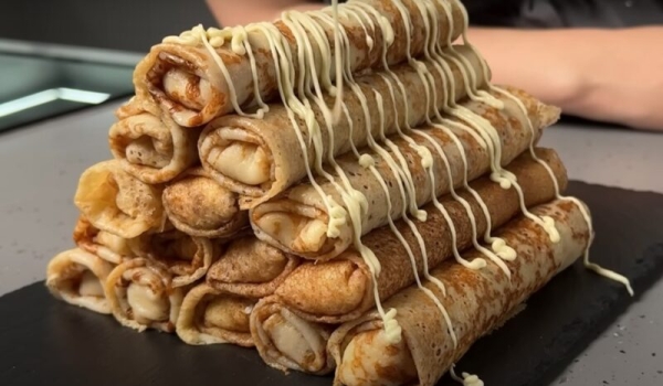 Нежные и вкусные: блины с начинкой «Рафаэлло». По этому рецепту всегда пеку двойную порцию Нежные и вкусные: блины с начинкой «Рафаэлло». По этому рецепту всегда пеку двойную порцию